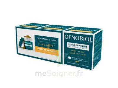 Oenobiol Capillaire Force Et Vitalité Comprimés 3b/60 à SEYNOD